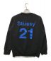 stussy (ステューシー) 90sプリントスウェット ネイビー サイズ:SIZE S：9000円