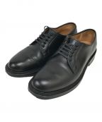 WHEELROBEウィールローブ）の古着「15066 PLAIN TOE BLUCHER」｜ブラック