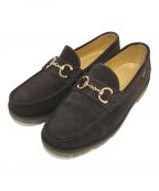 PARABOOT×UNITED ARROWSパラブーツ×ユナイテッドアローズ）の古着「SUEDE BIT LOAFER」｜ブラウン