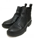 COACHコーチ）の古着「Lory Bootie」｜ブラック