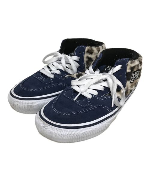 VANS（バンズ）VANS (バンズ) Supreme (シュプリーム) Leopard Half Cab ネイビー サイズ:SIZE 25.5cmの古着・服飾アイテム