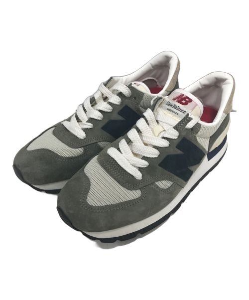 NEW BALANCE（ニューバランス）NEW BALANCE (ニューバランス) ローカットスニーカー オリーブ サイズ:us6の古着・服飾アイテム