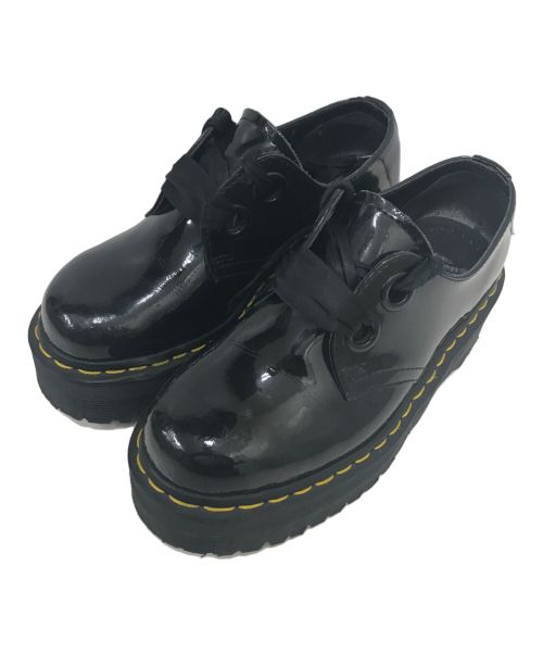 Dr.Martens（ドクターマーチン）Dr.Martens (ドクターマーチン) リボンストラップシューズ ブラック サイズ: UK3の古着・服飾アイテム