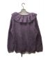 NOUNLESS (ナウンレス) KID MOHAIR RUFFLE BABY CARDIGAN パープル サイズ:1：15000円