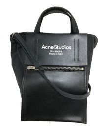 Acne studios（アクネ ストゥディオス）の古着「ショッピングトート ミニトートバッグ」｜ブラック