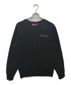 SUPREMEシュプリーム）の古着「18AW Connect Crewneck Sweatshirt」｜ブラック