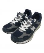 NEW BALANCEニューバランス）の古着「M992GG」｜ネイビー