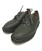 Dr.Martens×Engineered Garmentsドクターマーチン×エンジニアド ガーメンツ）の古着「コラボ3ホールレザーシューズ」｜オリーブ