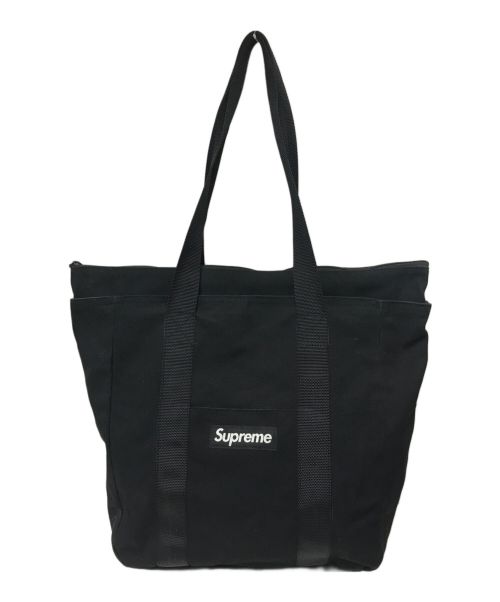 SUPREME（シュプリーム）Supreme (シュプリーム) 20FW Canvas Tote ブラックの古着・服飾アイテム