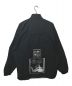 CECIL McBEE (セシル マクビー) BACK 1ZIP プリントナイロンジャケット ブラック サイズ: XL：16000円