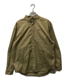 SUPREME（シュプリーム）の古着「スモールボックスロゴボタンダウンシャツ」｜ベージュ