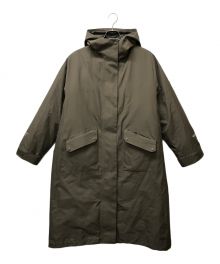 MONCLER GENIUS×HYKE（モンクレール ジーニアス×ハイク）の古着「LANGUARDIS DOWN COAT」｜カーキ