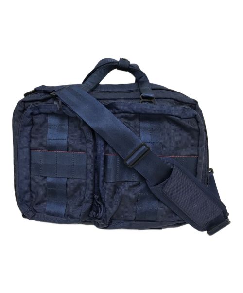 BEAMS PLUS（ビームスプラス）BEAMS PLUS (ビームスプラス) BRIEFING (ブリーフィング) 別注 AIR FORCE BLUE LINE “3WAY BAG” ネイビーの古着・服飾アイテム