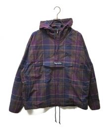 SUPREME（シュプリーム）の古着「コットンユーティリティーアノラックパーカー」｜ブルー×ブラウン