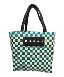 MARNI（マルニ）の古着「ピクニックバッグ」｜ピンク