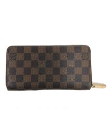 LOUIS VUITTON（ルイ ヴィトン）の古着「ジッピー ウォレット」｜ブラウン