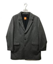 BOSS HUGO BOSS（ボス ヒューゴボス）の古着「Benim BS 3Bシルクブレンドスポーツジャケット」｜グレー