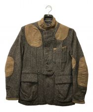 Engineered Garments (エンジニアド ガーメンツ) パッチワークツイードジャケット ブラウン サイズ:SIZE S