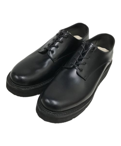 foot the coacher（フットザコーチャー）foot the coacher (フットザコーチャー) HARDER GLOXI CUT SOLE ドレスシューズ ブラック サイズ:8の古着・服飾アイテム