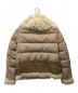 MONCLER　 (モンクレール) キリア シープスキンムートン ダウンジャケット ブラウン サイズ:1：105000円