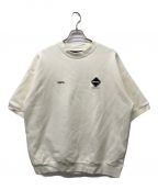 F.C.R.B.エフシーアールビー）の古着「TECH SWEAT S/S TEAMCREWNECK BAGGY TOP」｜ホワイト