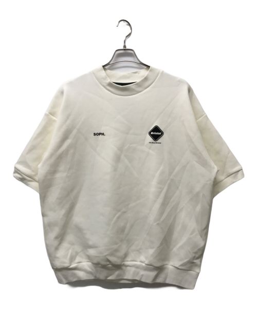 F.C.R.B.（エフシーアールビー）F.C.R.B. (エフシーアールビー) TECH SWEAT S/S TEAMCREWNECK BAGGY TOP ホワイト サイズ:SIZE Lの古着・服飾アイテム