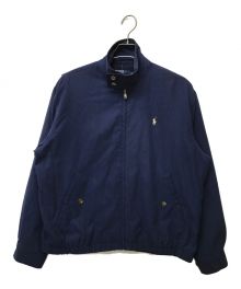 POLO RALPH LAUREN（ポロ・ラルフローレン）の古着「スイングトップ」｜ネイビー