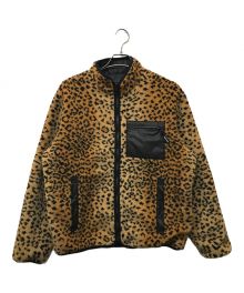 SUPREME（シュプリーム）の古着「17AW レオパードフリースリバーシブルジャケット」｜ブラック×ブラウン