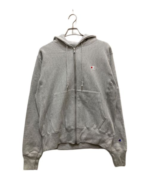 Champion（チャンピオン）Champion (チャンピオン) リバースウィーブジップパーカー グレー サイズ:Sの古着・服飾アイテム