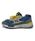 NEW BALANCE (ニューバランス) BILLY’S (ビリーズ) M992RR グレー×ブルー サイズ:SIZE 27cm：15000円