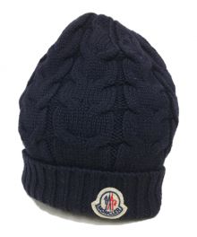 MONCLER（モンクレール）の古着「ニットキャップ」｜ネイビー