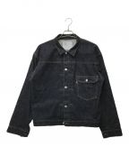 New Manualニュー・マニュアル）の古着「001 T-BACK DENIM JACKET」｜インディゴ