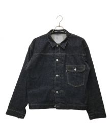 New Manual（ニュー・マニュアル）の古着「001 T-BACK DENIM JACKET」｜インディゴ