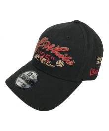 OFFWHITE×New Era×A.C.Milan（オフホワイト×ニューエラ×エーシーミラン）の古着「トリプルネームキャップ」