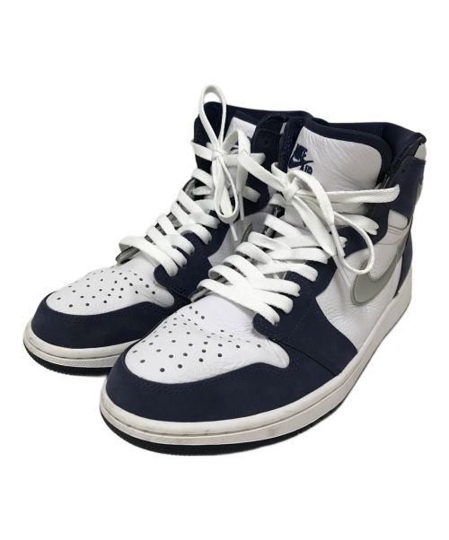 NIKE（ナイキ）NIKE (ナイキ) Air Jordan 1 High OG CO.JP ネイビー サイズ:SIZE 27cmの古着・服飾アイテム