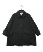 MACKINTOSHマッキントッシュ）の古着「HUMBIE OVERSIZED SHORT COAT BLACK」｜ブラック