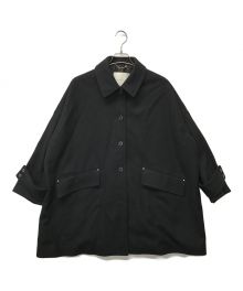 MACKINTOSH（マッキントッシュ）の古着「HUMBIE OVERSIZED SHORT COAT BLACK」｜ブラック