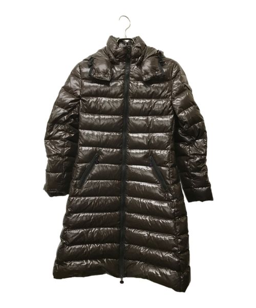 MONCLER（モンクレール）MONCLER (モンクレール) MOKA ダウンコート ブラウン サイズ:SIZE 1の古着・服飾アイテム