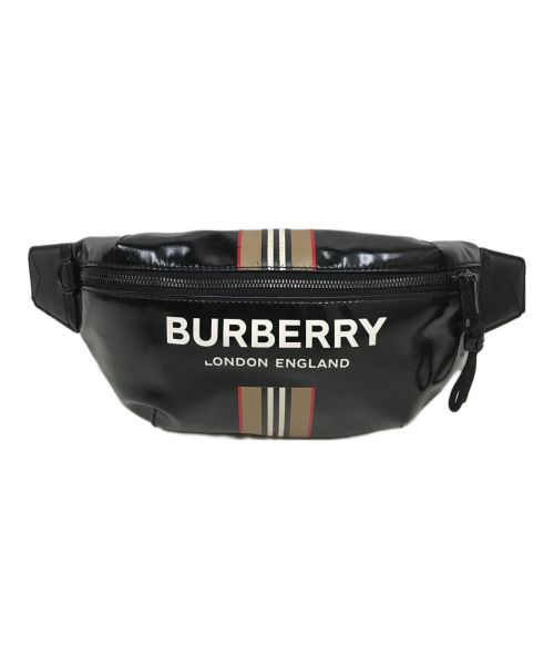 BURBERRY（バーバリー）BURBERRY (バーバリー) ウエストバッグ ブラックの古着・服飾アイテム