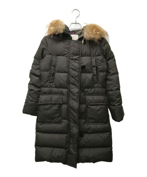 MONCLER（モンクレール）MONCLER (モンクレール) メッシーナ ダウンコート ブラウン サイズ:SIZE 00の古着・服飾アイテム