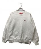 SUPREMEシュプリーム）の古着「Small Box Crewneck」｜ホワイト