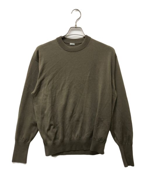 A.PRESSE（アプレッセ）A.PRESSE (アプレッセ) L/S Knit T-Shirt ブラウン サイズ:2の古着・服飾アイテム