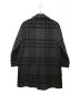 H BEAUTY&YOUTH (エイチ ビューティー&ユース) DOUBLE FACE MONOTONE CHECK POLO COAT グレー サイズ:SIZE 32：13000円