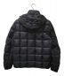 MONCLER (モンクレール) ルフラン ダウンジャケット ブラック サイズ:4：30000円