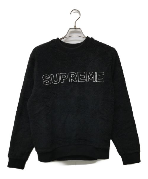 SUPREME（シュプリーム）Supreme (シュプリーム) Terry Crewneck ブラック サイズ:Sの古着・服飾アイテム