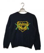 HUMAN MADE×KAWSヒューマンメイド×カウズ）の古着「KAWS MADE KNIT SWEATER」｜ネイビー