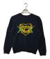 HUMAN MADE（ヒューマンメイド）の古着「KAWS MADE KNIT SWEATER」｜ネイビー