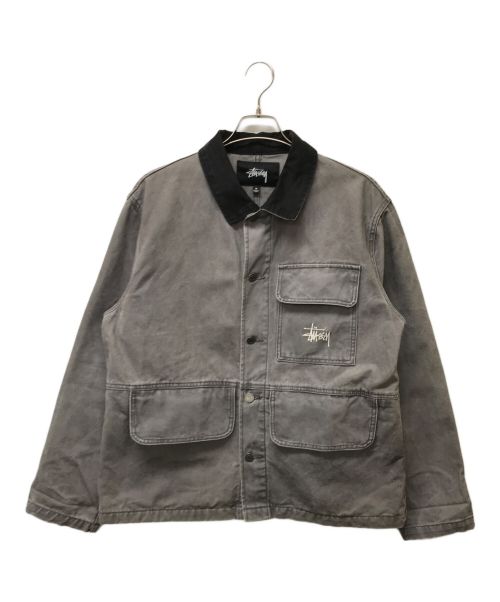 stussy（ステューシー）stussy (ステューシー) カバーオール グレー サイズ: Mの古着・服飾アイテム