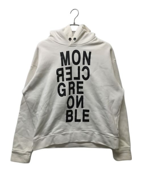 MONCLER GRENOBLE（モンクレール グルノーブル）MONCLER GRENOBLE (モンクレール グルノーブル) プリントパーカー ホワイト サイズ:SIZE XLの古着・服飾アイテム