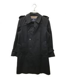 Aquascutum（アクアスキュータム）の古着「KINGSWAY トレンチコート」｜ネイビー